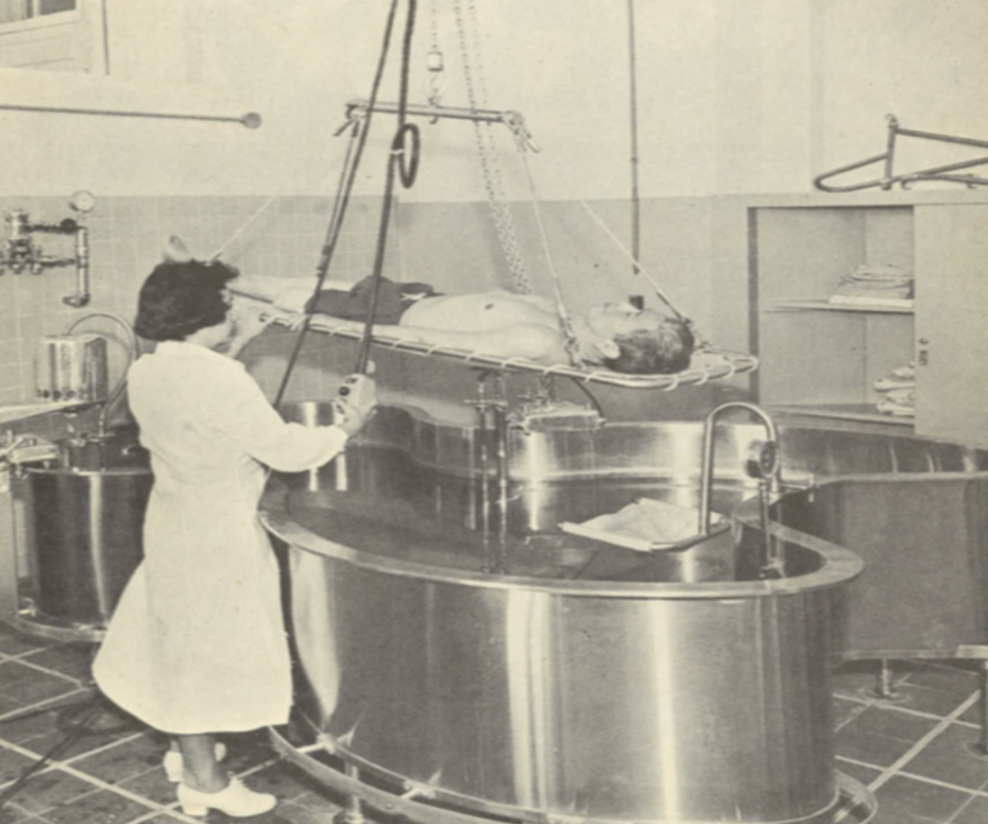 Hydrotherapy at the Institute