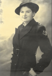 Audrey Simpson, physiotherapist Australian Army Medical Corps, Audrey Abbie Collection, University of Adelaide Archives