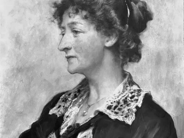 Painting of Justina Wilson. Artist unknown; Date unknown. From the Wellcome Collection, London