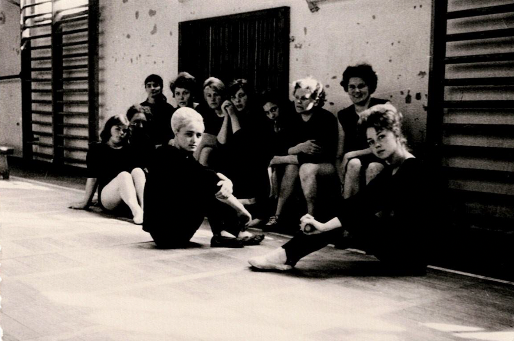 Students from the Saxony School in the Orthopaedic Gymnasium 1966.