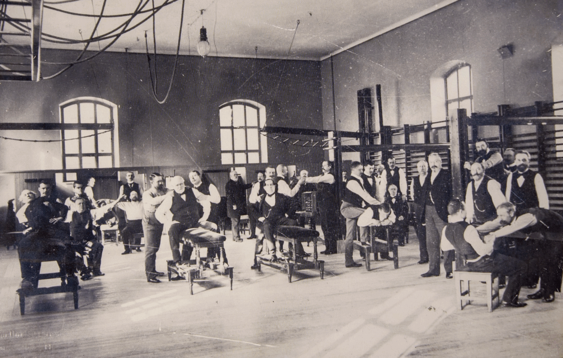 Royal Central Institute of Gymnastics, Sweden, c 1880. Courtesy of Wikimedia Commons.