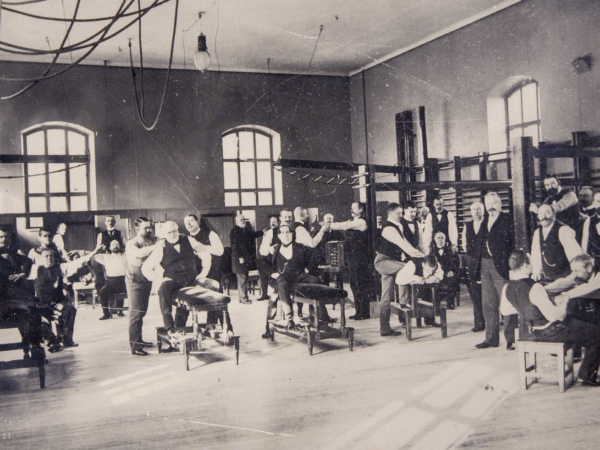 Royal Central Institute of Gymnastics, Sweden, c 1880. Courtesy of Wikimedia Commons.