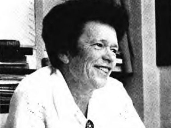 Professor Jean Blair. Image from the Journal of the South African Society of Physiotherapists.