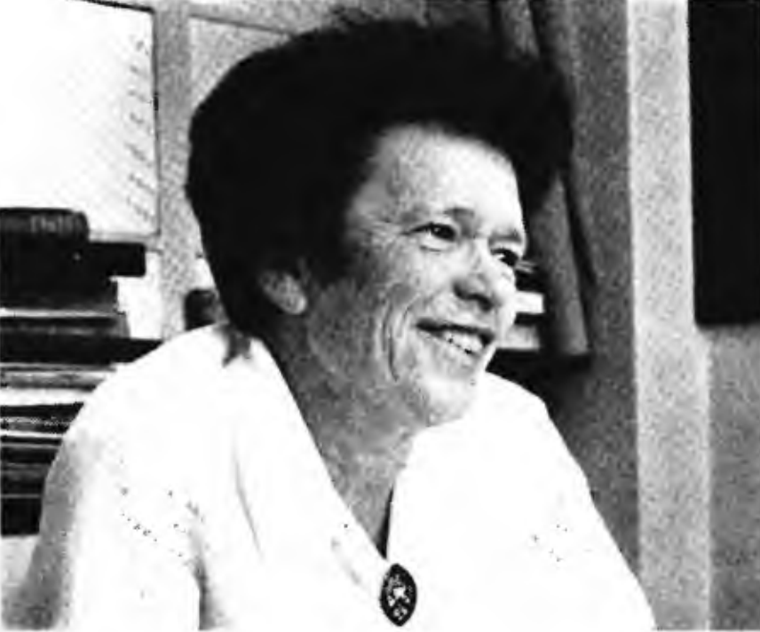 Professor Jean Blair. Image from the Journal of the South African Society of Physiotherapists.